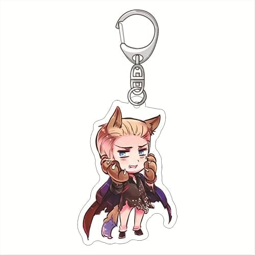 GO2COSY Set of 11 Anime Axis Powers Hetalia Acrylic Keychain Pendant Key Chain thumbnail 4