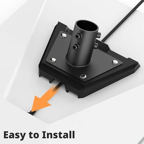 UBeesize Starlink Gen 3 Pipe Adapter, Starlink Pole Mount Accessories, Wall Roof Pole Mounting Adapter for Gen 3 Standard Dish thumbnail 7