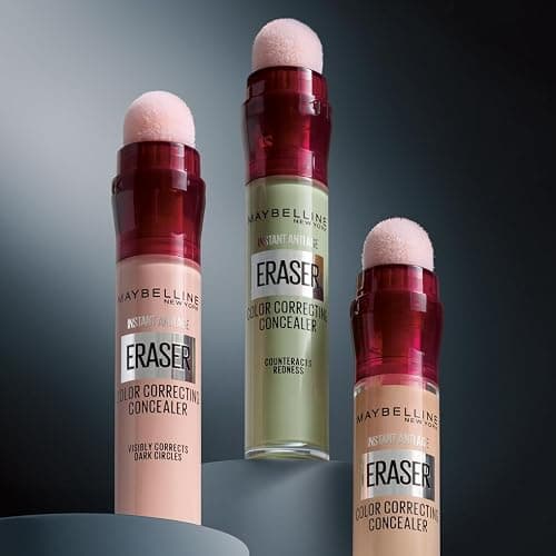 Maybelline New York Instant Anti-Age Löscher Color Corrector Concealer gegen Rötungen & Unreinheiten, Mit Goji-Beere, Mikro-Lösch-Applikator für präzises Abdecken, Grün, 6,8ml thumbnail 6