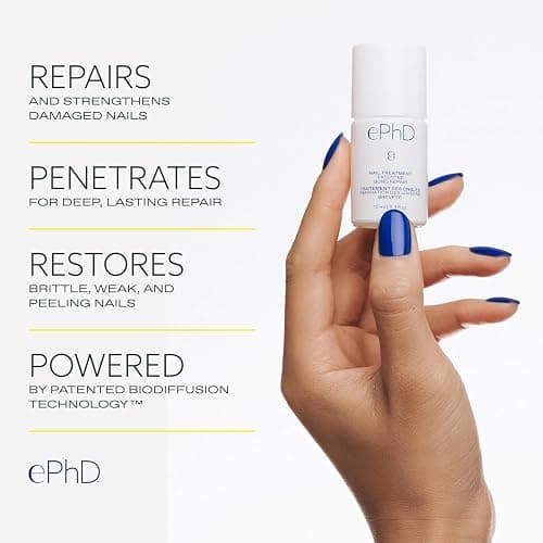 ePhD Bond Repair Nail Treatment, Nail Repair that Strengthens, Restores & Rebuilds Brittle Nails, Strengthens from Within, Formula for Damaged, or Post-Gel Nails, Use Alone or as a Polish Base thumbnail 3