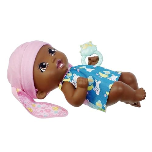 My Garden Baby Brush & Smile Little Bunny Baby Doll (12-in) with 3 Accessories and 2-in-1 Reversible Outfit, Blue Hat, Great Gift for Kids Ages 2Y+​ thumbnail 9