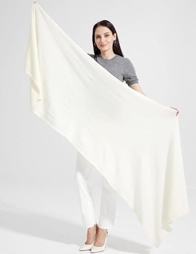 RYYOYY Soft Cashmere Blend Wrap Chic Scarf Stole for Women Wayfarer Travel Extra Large 87"x28" thumbnail 5