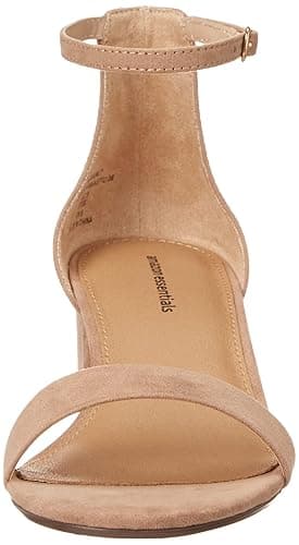Amazon Essentials Women's Two Strap Heeled Sandal thumbnail 3