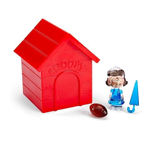 Cra-Z-Art Peanuts Crystal Surprise, Mini Plastic Crystal-Like Figures and Snoopy House Collectible Blind Bag Inspired Kids Toys for Ages 3 and Up thumbnail 6