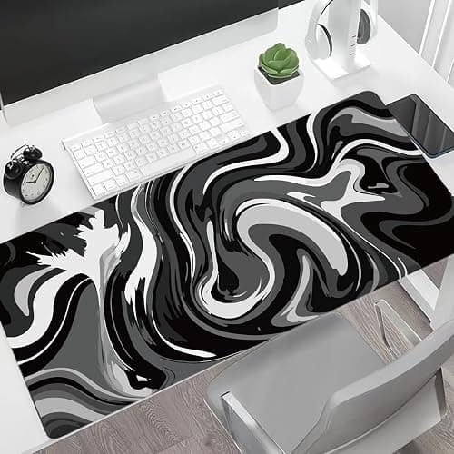 Large Mouse Pad for Desk - Gaming Mouse Pad with Non-Slip Base Stitched Edges, Desk Mat for Keyboard and Mouse thumbnail 6