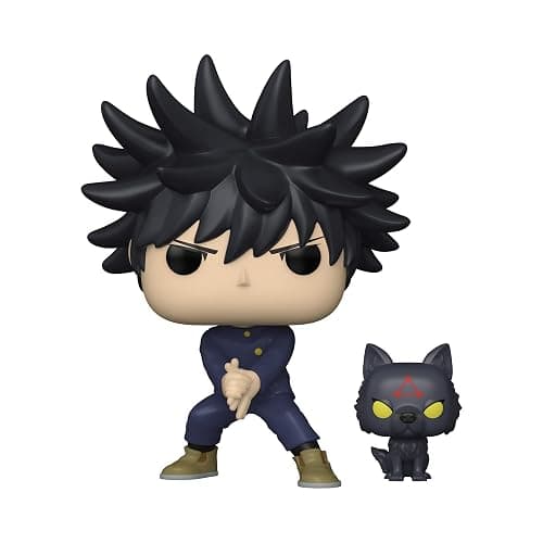 Funko POP! & Buddy: Jujutsu Kaisen (JJK) - Megumi Fushiguro with Dogs | Official Anime Merch - Collectable Vinyl Figurine for Shelf Display - Birthday Gift Idea for Fans and Collectors thumbnail 3