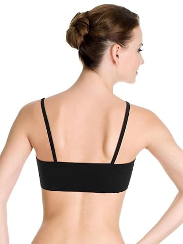 Bencailor 6 Pcs V Neck Bralettes Padded Seamless Bra for Women Wireless Cami Sports with Adjustable Straps thumbnail 6