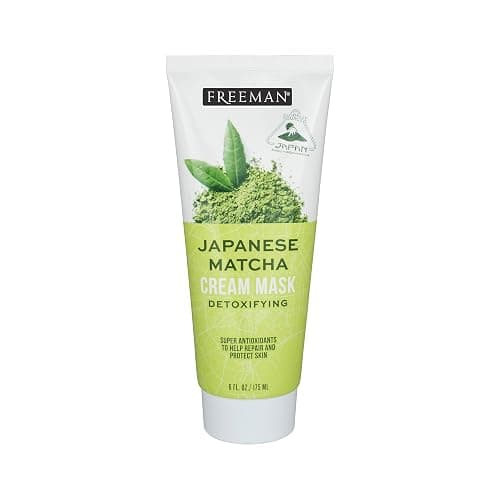 Freeman Exotic Blends Detoxifying Japanese Matcha Cream Facial Mask, 6 fl.oz./ 175 mL Tube - Image 1