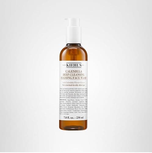 Kiehl's Calendula Deep Cleansing Face Wash, Balances Skin While Gently Removing Impurities, Soothing and Refreshing, Boosts Moisture Barrier for Soft-Feeling Skin, Paraben and Sulfate Free thumbnail 8
