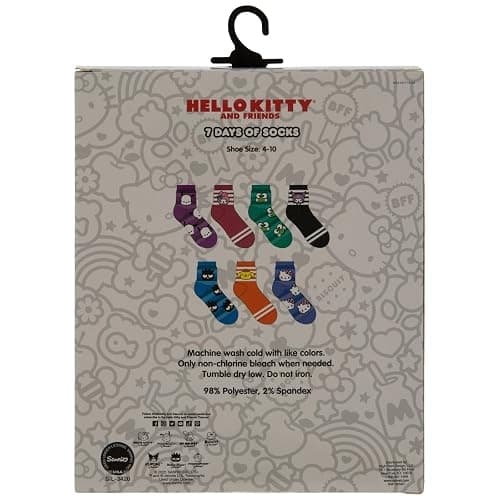Hobby Lobby Women's Hello Kitty & Friends Mid Crew Socks thumbnail 2