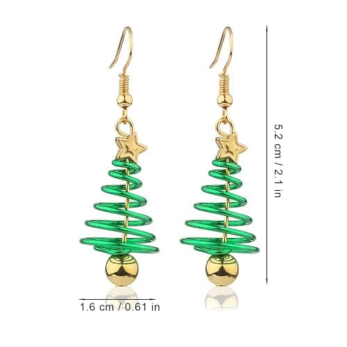 INÉS Pendientes Árbol Navidad thumbnail 2