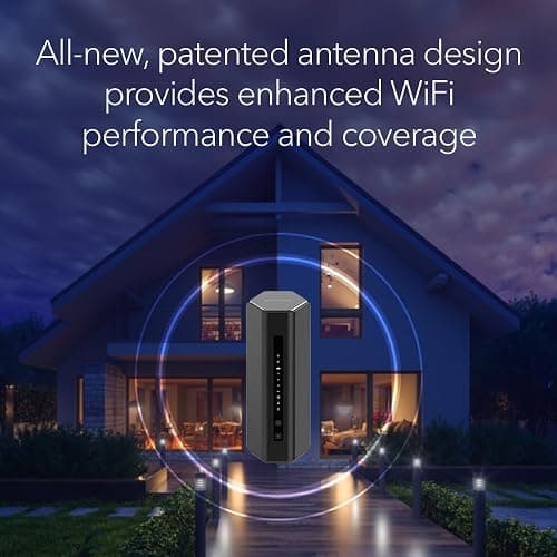 NETGEAR Nighthawk Tri-Band WiFi 7 Router (RS500) – Router Only, BE12000 Wireless Speed (up to 12 Gbps) - Covers up to 3,000 sq. ft., 120 Devices – 2.5 Gig Internet Port - Free Expert Help thumbnail 6