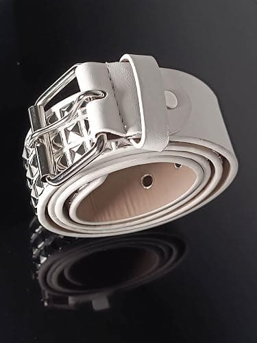 Punk Studded Belt for Women Rock Threads Goth Stud Pyramid Gothic Clothing thumbnail 7