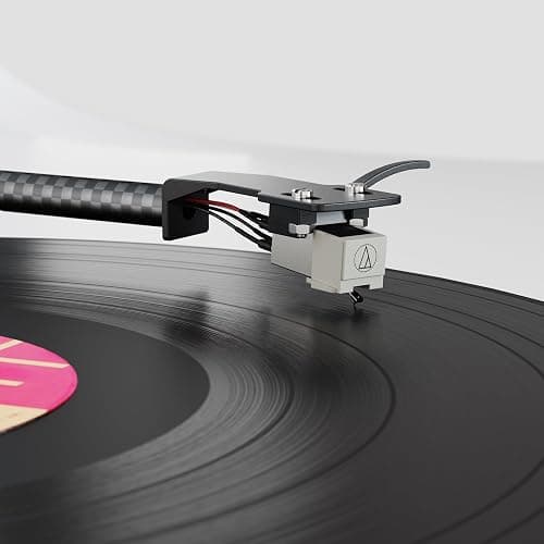 Syitren Paron Record Player Vintage Turntable for Vinyl Records with Built-in Speakers Bluetooth Retro Phonograph Wood Walnut thumbnail 6