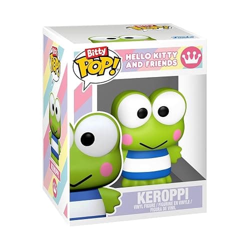 Funko Pop! Bitty: Sanrio - Keroppi, Hello Kitty (Unicorn Party), Pochacco, and Chase Mini Figure - 0.9 Inch (2.2 Cm) - Hello Kitty Collectable - Stackable Display Shelf Included - Gift Idea thumbnail 4