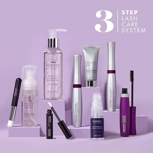 Nouveau Lashes Lash & Brow Conditioning Serum, Suitable for Use on Lash Extensions, Contains Powerful Antioxidants and Multi Vitamin Complex, Vegan, 8 ml thumbnail 6
