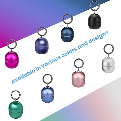Jewelry Ring Holder Keychain,Portable Travel Sports Ring Keeper Case,Mini Small Versatile Carrying Display Storage Organizer Box With Key Chain thumbnail 8