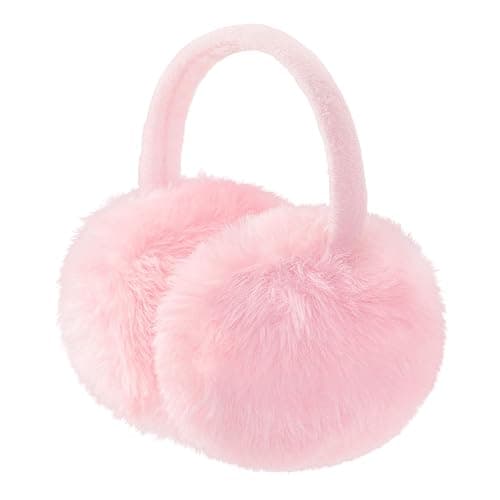 Winter Ear Muffs Women Warm Earmuff Girls Ear Warmers Soft Plush Outdoor Adjustable Ear Cover - Image 1