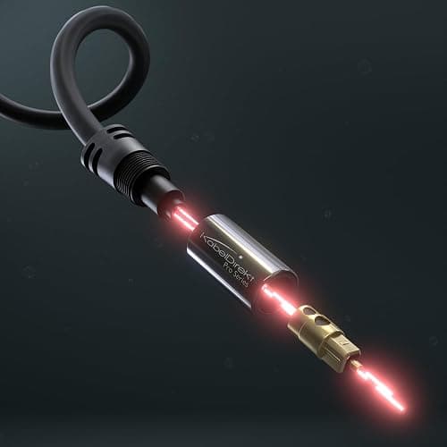 KabelDirekt – Optical Audio TOSLINK Cable – 6ft – Soundbar | Optical digital audio cable: Perfect for equipment with a TOSLINK interface (OPT In / OPT Out or S/PDIF In / S/PDIF Out) thumbnail 5