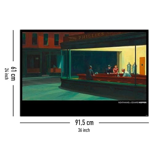 Close Up Poster Edward Hopper (91,5cm x 61cm) thumbnail 2