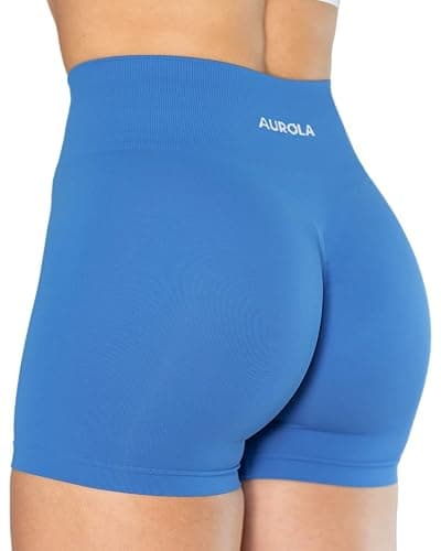 AUROLA Dream Collection Women Workout Shorts High Waist Gym Shorts, Scrunch Butt Seamless Athletic Shorts - Image 1