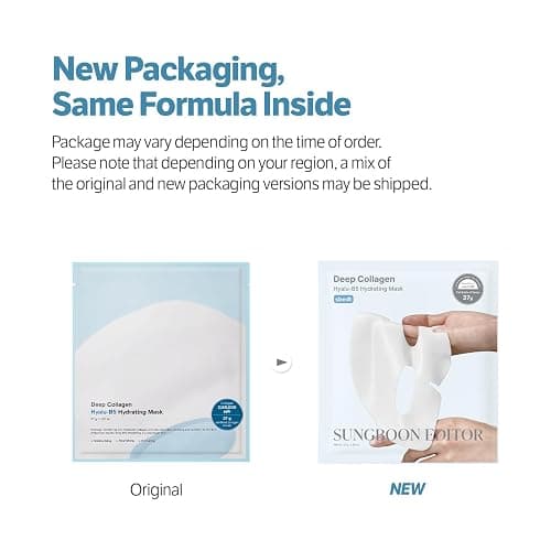 SUNGBOON EDITOR Deep Collagen Hyalu-B5 Overnight Hydrating Mask, 37g x 4ea thumbnail 2