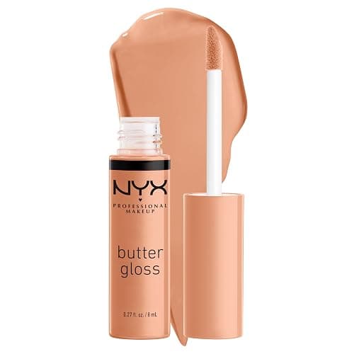 NYX PROFESSIONAL MAKEUP Butter Gloss, Non-Sticky Lip Gloss - Fortune Cookie (True Nude) - Image 1