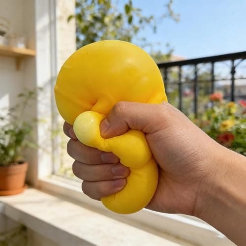 Butter Squishy, Cheese Squishy, Big Cheese Squishy Stress Ball Realistic Design, Slow-Rebound Shapeable Squeeze Ball Sensory Fidget Toy Relieves Stress for Kids and Adults (2pcs-B) thumbnail 4