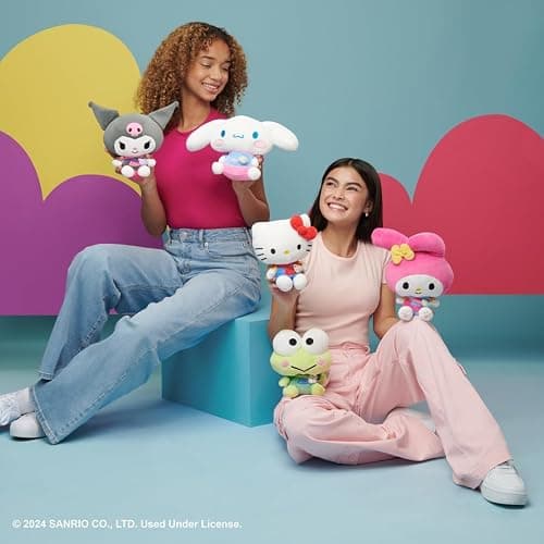 Jazwares Hello Kitty and Friends - My Melody Series 1 Plush - Hoodie Fashion and Bestie Accessory - Officially Licensed Sanrio Product from thumbnail 8