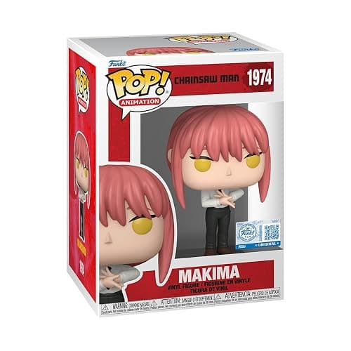 Funko POP! Animation: Chainsaw Man - Makima (Hands) - Amazon Exclusive | Official Anime Merch - Collectable Vinyl Figurine for Shelf Display - Birthday Gift Idea for Fans and Collectors - Image 1