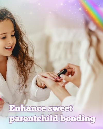 krofaue Kids Nail Tips - Children Square Clear Press On Nails | 240pcs 10 Sizes Little Girls Soft Gel Tips Extensions for DIY Decoration 9-12 years old thumbnail 2