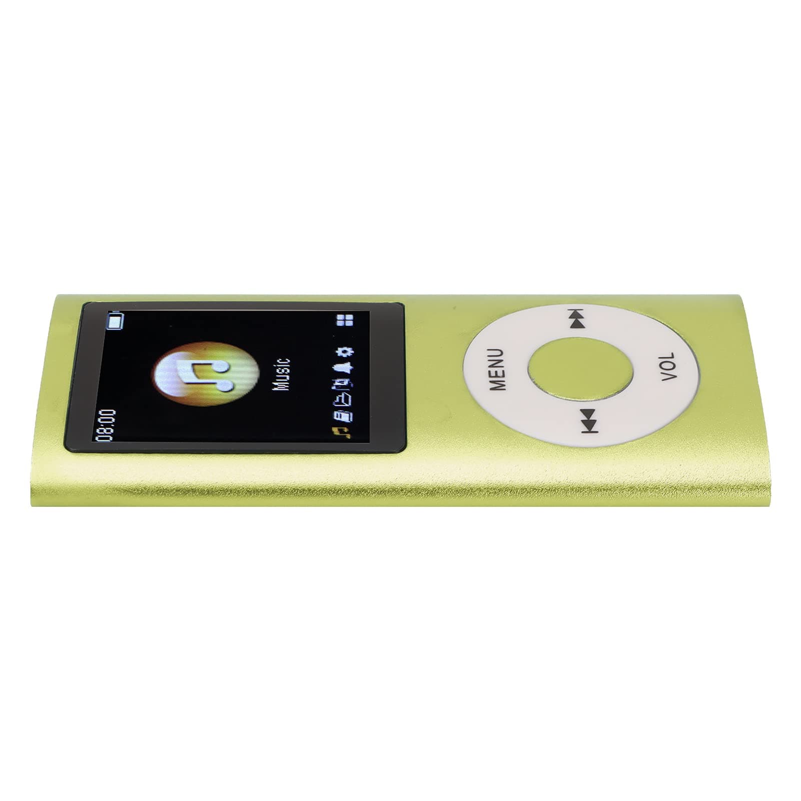 Bewinner MP3 Player with Bluetooth, 1.8 Inch Screen, HiFi Lossless Sound, Portable Digital Music Player Supports 64GB TF Card for Sports, Running (Earphones Included) (Green) thumbnail 9