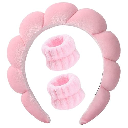 Skincare Headband/Wristbands Set - Image 1