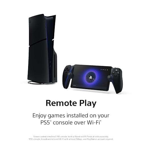 PlayStation Portal Remote Player - Midnight Black thumbnail 5