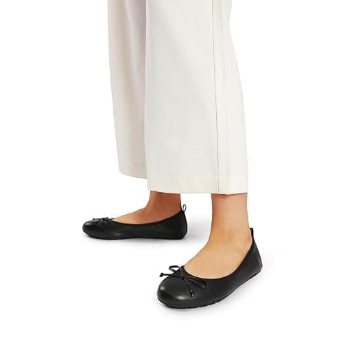 DREAM PAIRS Women's Foldable Bowknot Ballet Flats | Light Weight, Slip-On Dress Shoes, Round Toe, Offer all-day comfort for long walking, standing, dancing thumbnail 8