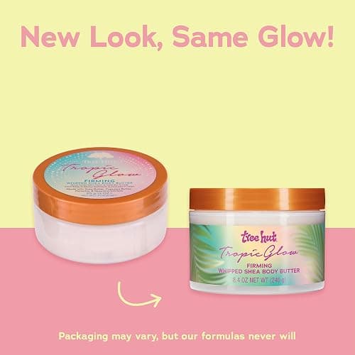 Tree Hut Tropic Glow Whipped Shea Body Butter, Long-Lasting Hydration for Soft, Smooth Skin, Lightweight Moisturizer, 8.4 fl oz thumbnail 2
