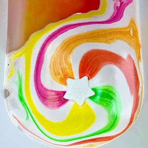 4 x Large Special Effect Bath Bombs Gift Set, Cloud Rainbow, Rocket, Moon & Star Fizzers, Ideal Birthday Present for Children, Montessori Bath Toy, Value Party Bag Fillers, Moisturising for Dry Skin thumbnail 4