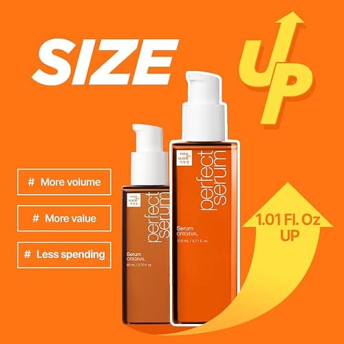 Mise En Scene Perfect Serum Original - Heat Protectant Hair Oil for Frizzy & Dry | Argan Oil | Visibly Smooths & Softens | Add Shine All Hair Types | Damage Repair | Fruity Floral Scent, 3.71 Fl Oz. thumbnail 5