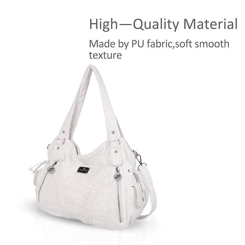 NICOLE & DORIS Woman Shoulder Bag Casual Crossbody Bag Shopper Soft PU Leather Handbag for Ladies Fashion Hobo Bag Large Capacity Tote Bag thumbnail 3