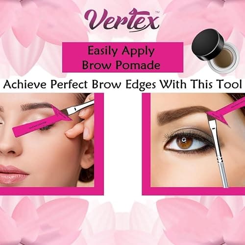 Eyeliner Stencils Pencil Liquid Waterproof Tool For Liner Makeup Brush Pen Stamp Thin Sharpener Cat Eyes Small Angled Wing Tip | Real Beginners Techniques Eye Shadow Lines Gel Eyebrow Pomade Black thumbnail 6