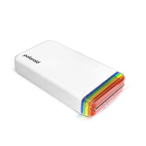 Polaroid Hi-Print - 2nd Generation Bluetooth Connected 2x3 Pocket Photo Dye-Sub Printer - White Printer Only (9128) thumbnail 4