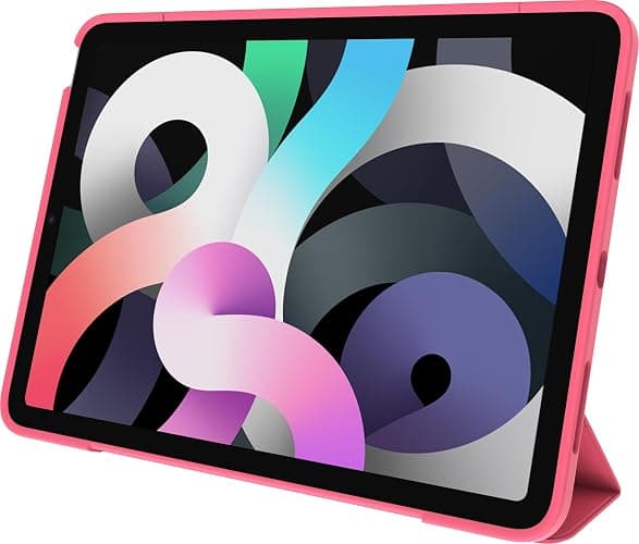 OtterBox - Symmetry Series 360 Elite Case for 11" iPad Air M2/4th/5th Gen - Scratch-Resistant Tablet Case with Folio and Apple Pencil Holder (Rouge Powder) thumbnail 5
