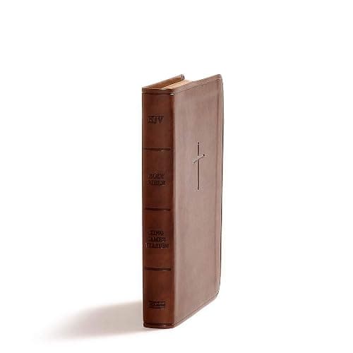 KJV Compact Bible, Value Edition, Brown LeatherTouch, KJV Holy Bible, Red Letter, Pure Cambridge Text, Presentation Page, Full-Color Maps, Easy-to-Read Bible MCM Type thumbnail 2