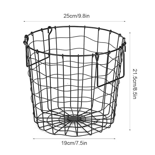 Iron Art Laundry Basket, Multifunctional Storage Organizer for Bathroom, Nordic Style, ins style, Versatile Use with Large Capacity, Hollow Design for Dirty Clothes thumbnail 3