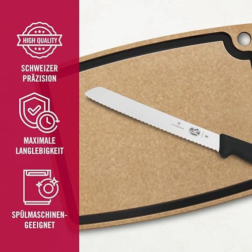 Victorinox Swiss Army 8" Serrated Bread Knife with Fibrox Handle, 47549 thumbnail 5