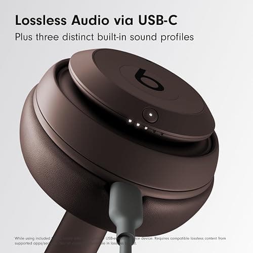 Beats Studio Pro - Premium Wireless Over-Ear Headphones- Up to 40-Hour Battery Life, Active Noise Cancelling, USB-C Lossless Audio, Apple & Android Compatible - Deep Brown thumbnail 6