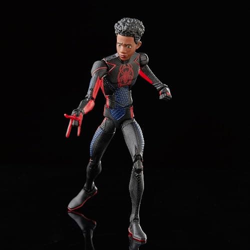 Spider-Man Hasbro Marvel Legends Series Miles Morales 6-Inch Inspired Movie Action Figure Across The Verse (Part One) - 3 Accessories thumbnail 6