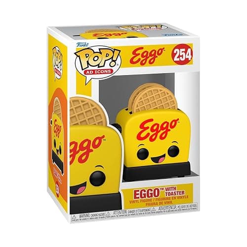 Funko Pop! AD Icon: Kellogg's - Eggo with Toaster - Collectable Vinyl Figure - Gift Idea - Official Merchandise - Toys for Kids & Adults - Ad Icons Fans - Image 1