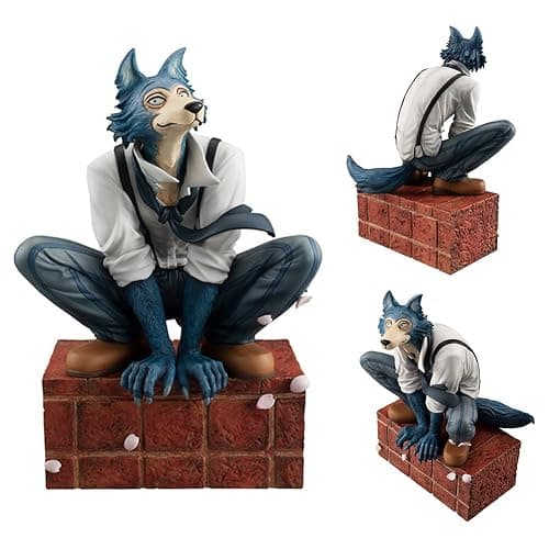 Tongyundacheng BEASTARS Legoshi Action Figure 17cm Animated Model Statue Collections Souvenir Home Car Decorations thumbnail 2