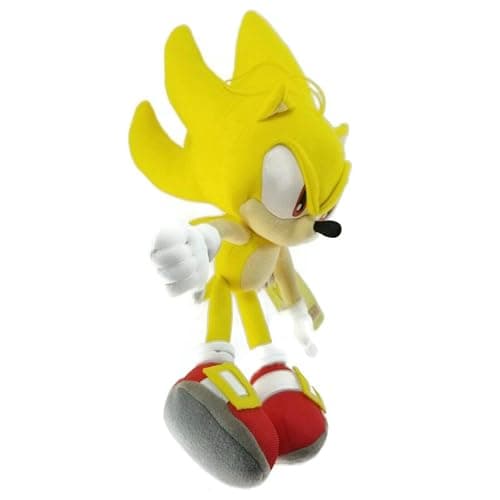 Sonic The Hedgehog Great Eastern GE-8958 Plush - Super Sonic, 12" thumbnail 2